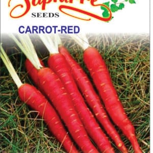 Premium Carrot Red Long Seeds