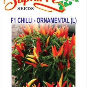 Premium Chilli F1 Hybrid Ornamental Seeds