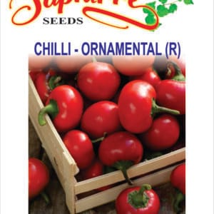 Premium Chilli F1 Hybrid Red Pearl Queen Seeds