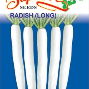 Premium Radish F1 Great Long White Seeds