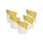 Atlantis Pastel Yellow Set of 5