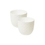 Verona Diamond White Set of 2