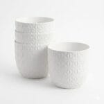 Verona Diamond White Set of 4