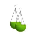 Hanging Carpi Green Set of 2