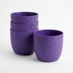 Verona Diamond Purple Set of 4
