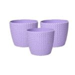 Capri Purple Set of 3