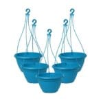 Hangging Bellow Blue Set of 5