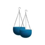 Hanging Capri Blue Set of 2