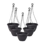 Hangging Bellow Black Set of 5