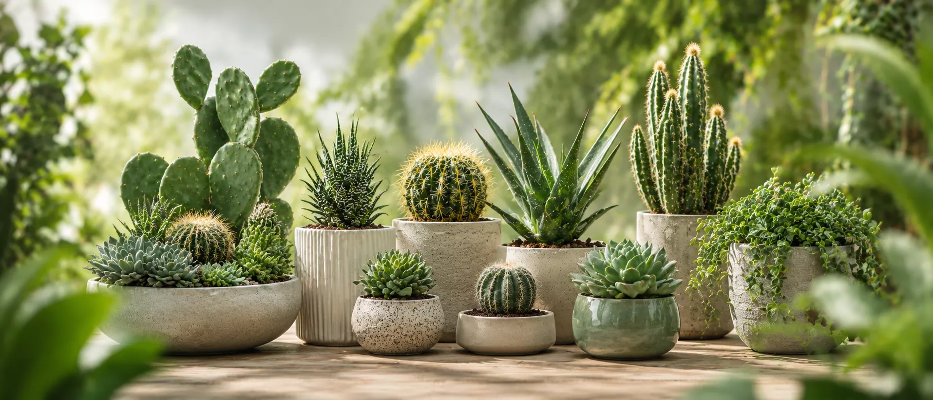 Cacti and Succulents