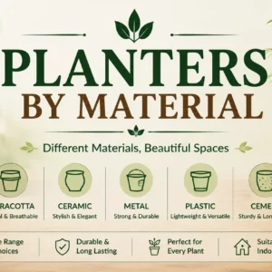 Planters by Material